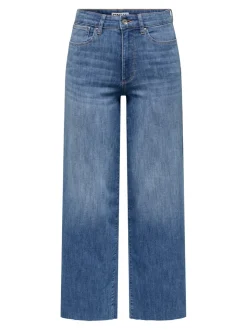ONLANN-MADISON Hög midja Cropped Fit Jeans