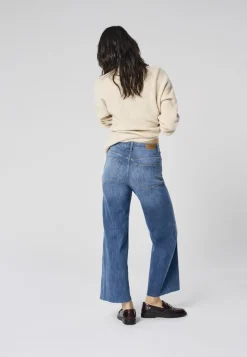 ONLANN-MADISON Hög midja Cropped Fit Jeans