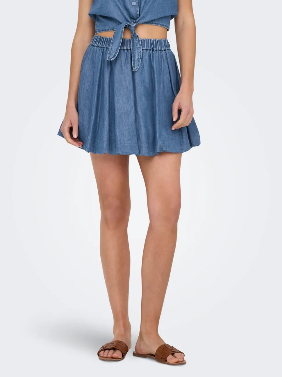 ONLBEA Denim Jeanskjol Kort kjol