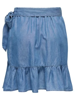ONLBEA Denim Jeanskjol Kort kjol