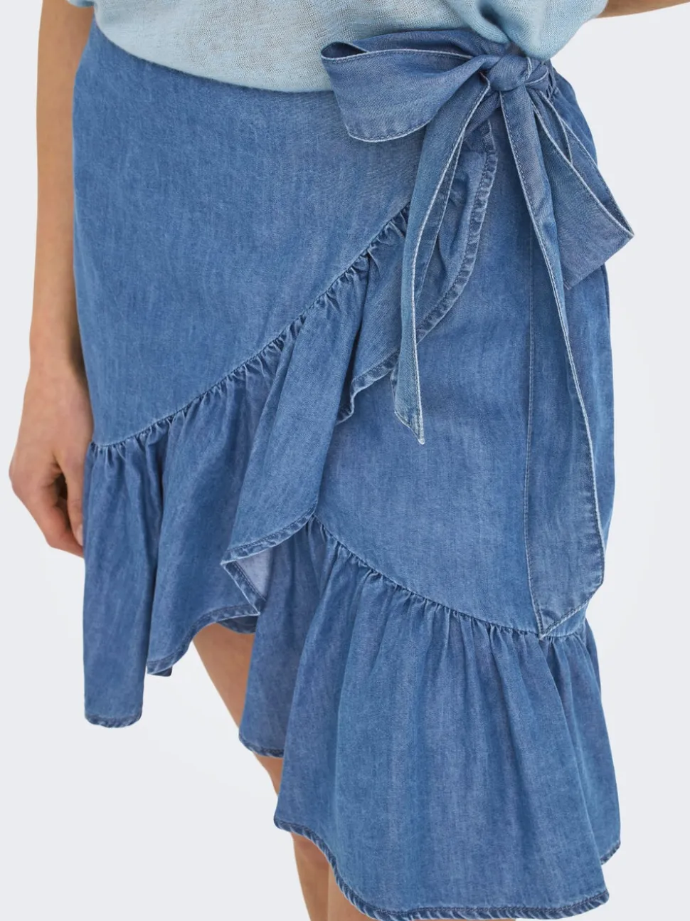 ONLBEA Denim Jeanskjol Kort kjol
