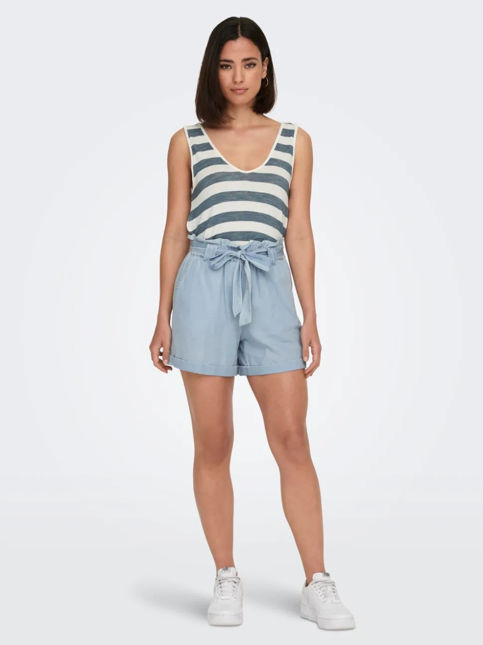 ONLBEA Hög midja Normal passform Denimshorts