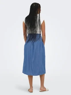 ONLBEA Jeanskjol Midikjol