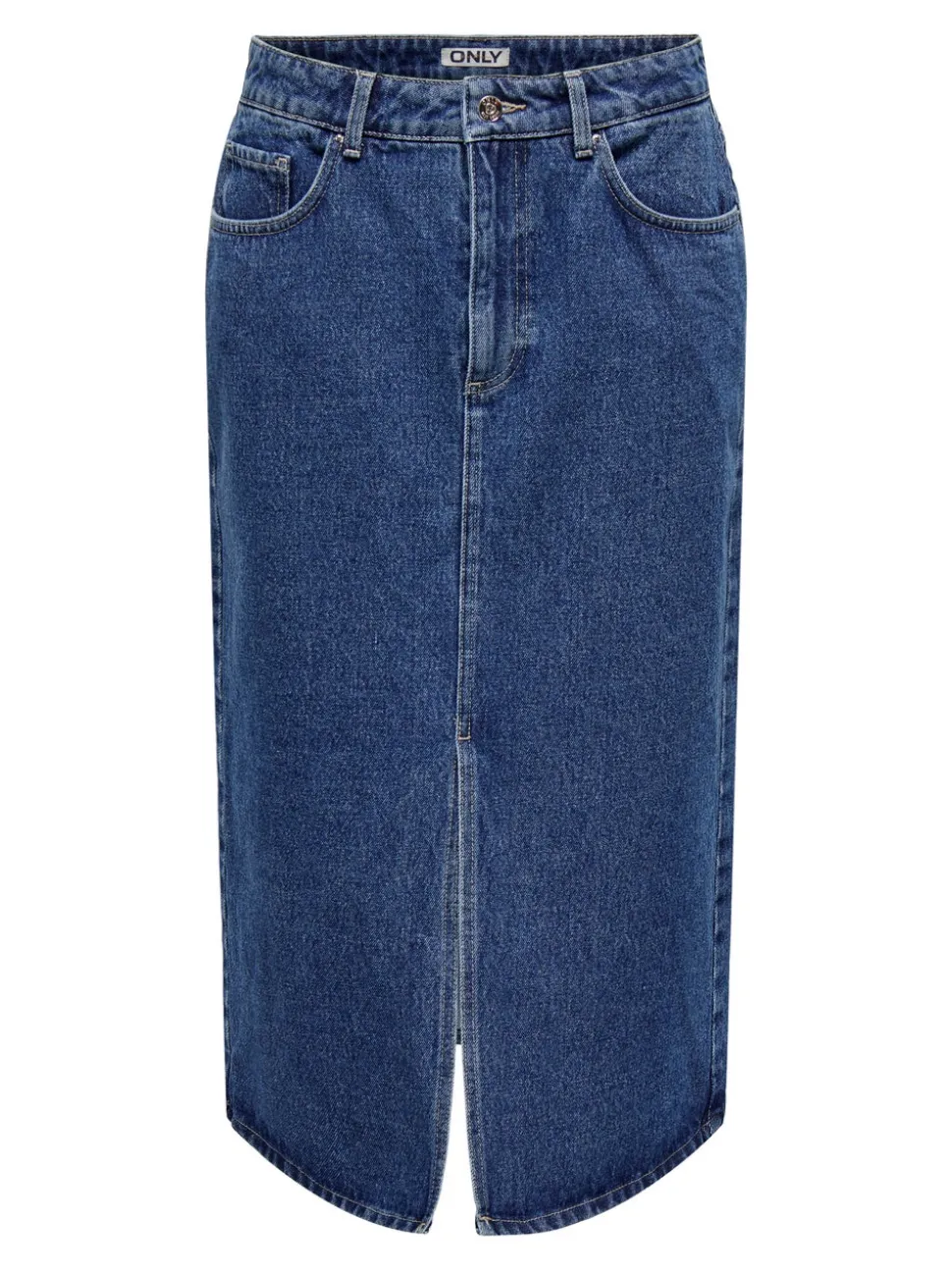 ONLBIANCA Denim Jeanskjol Midikjol