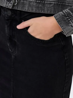 ONLBIANCA Denim Jeanskjol Midikjol
