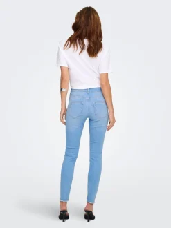 ONLBLUSH Hög midja Skinny Fit Ankellängd Jeans