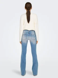 ONLBLUSH Låg midja Utsvängd passform Jeans