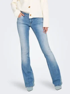ONLBLUSH Låg midja Utsvängd passform Jeans