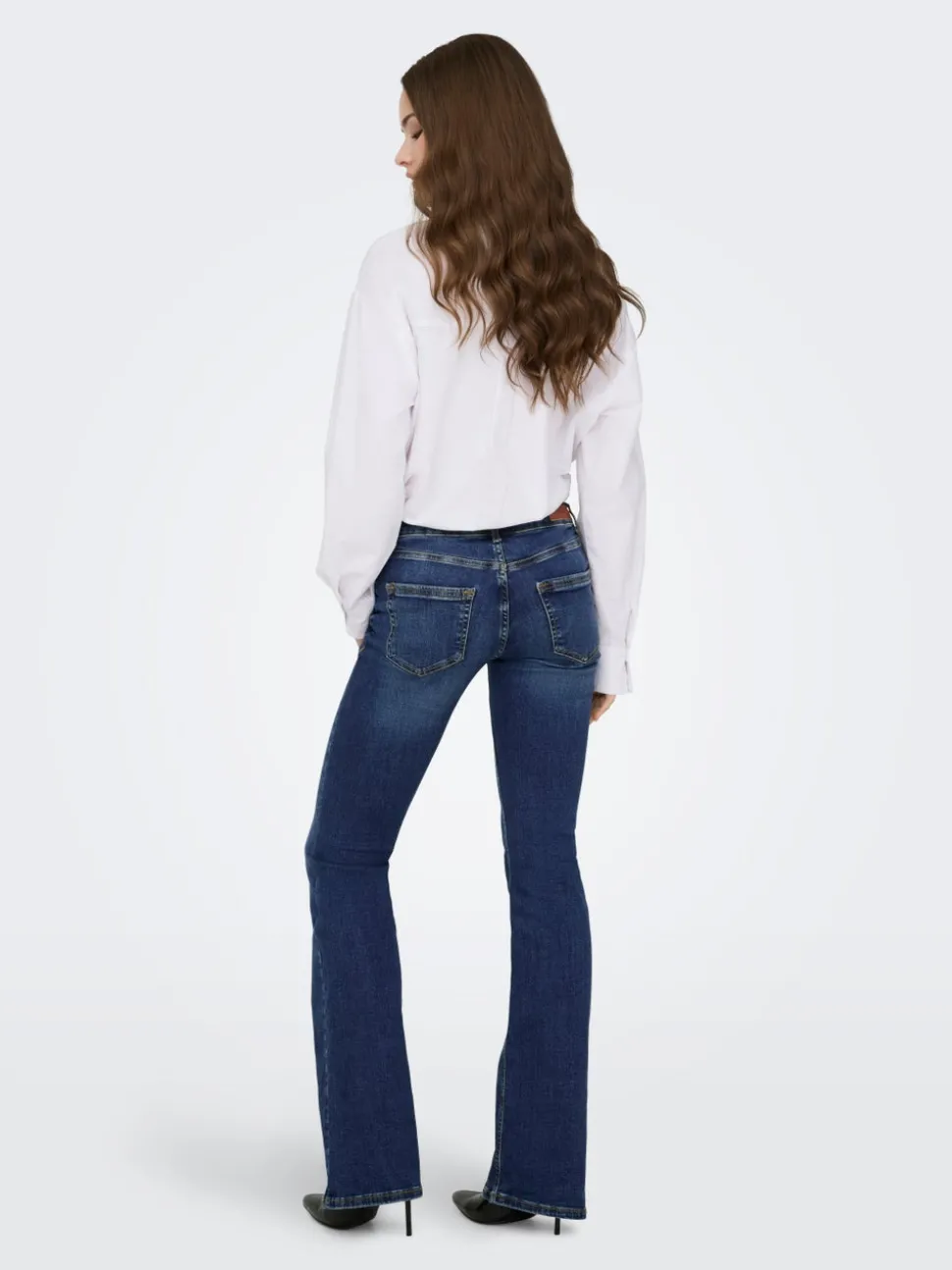 ONLBLUSH Låg midja Utsvängd passform Jeans