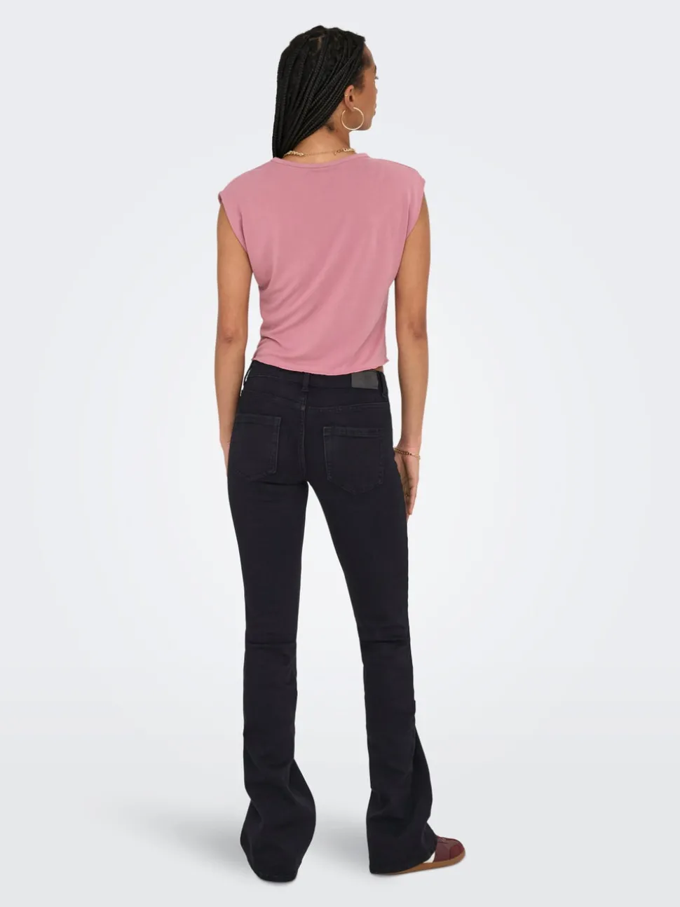 ONLBLUSH Låg midja Utsvängd passform Jeans