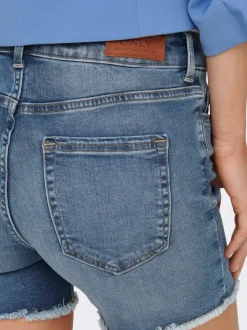 ONLBLUSH Medelhög midja Normal passform Denimshorts