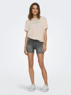 ONLBLUSH Medelhög midja Normal passform Denimshorts