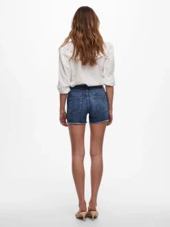 ONLBLUSH Medelhög midja Normal passform Denimshorts