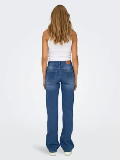 ONLBLUSH Medelhög midja Rak passform Jeans