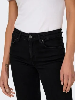 ONLBLUSH Medelhög midja Rak passform Jeans