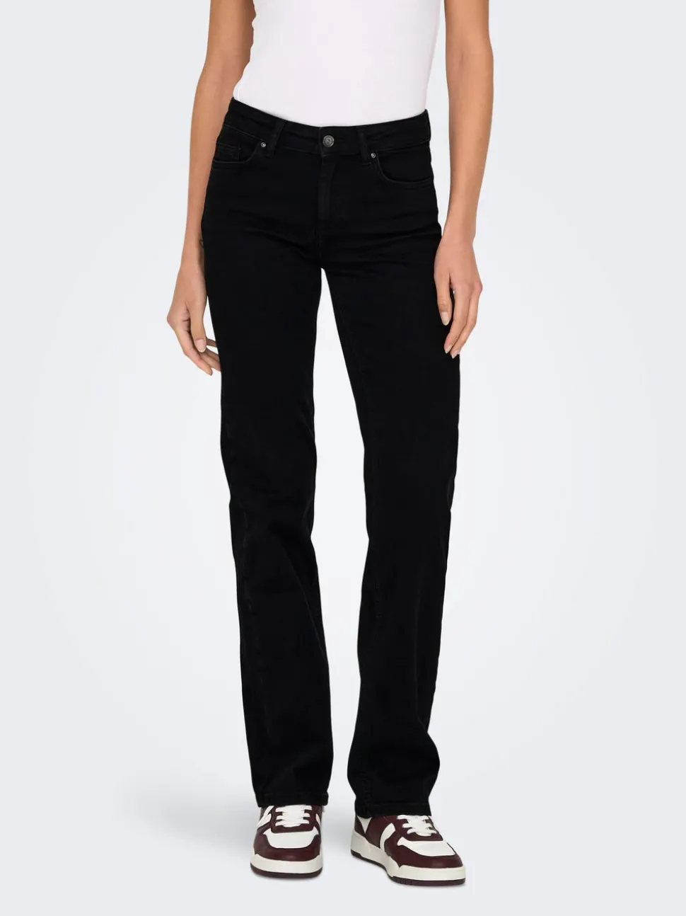 ONLBLUSH Medelhög midja Rak passform Jeans