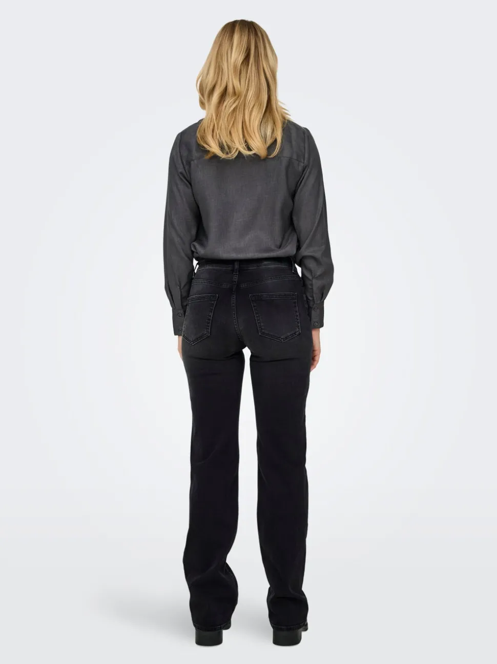 ONLBLUSH Medelhög midja Rak passform Jeans
