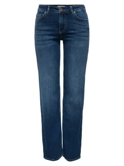ONLBLUSH Medelhög midja Rak passform Jeans