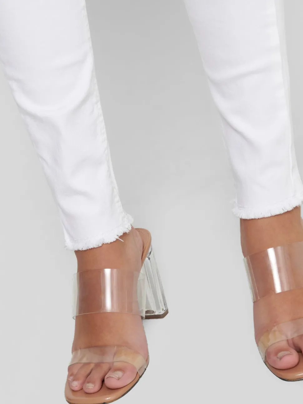 ONLBLUSH Medelhög midja Skinny Fit Ankellängd Jeans
