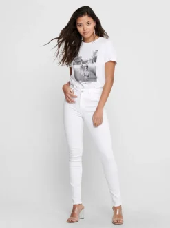 ONLBLUSH Medelhög midja Skinny Fit Ankellängd Jeans