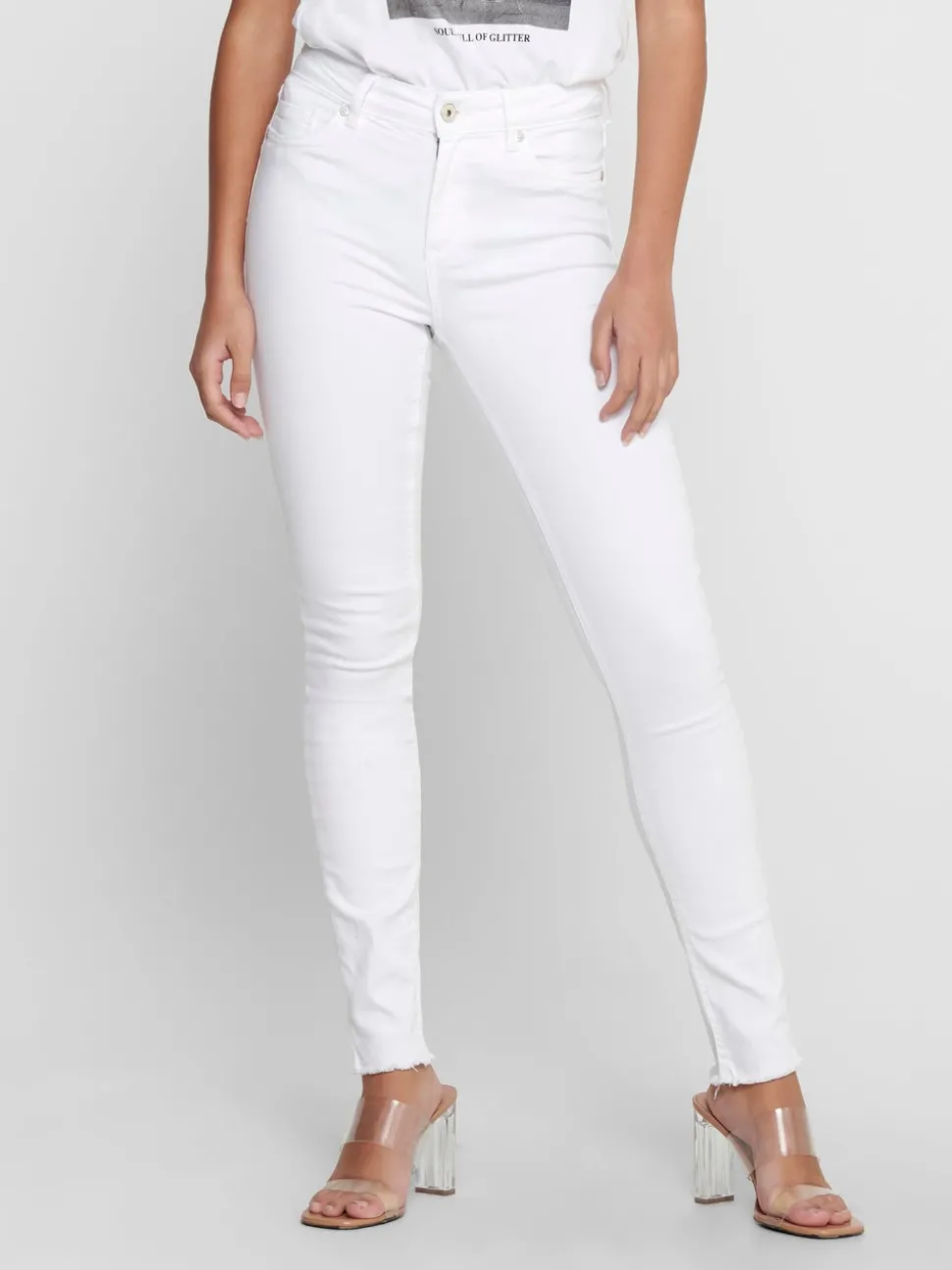ONLBLUSH Medelhög midja Skinny Fit Ankellängd Jeans