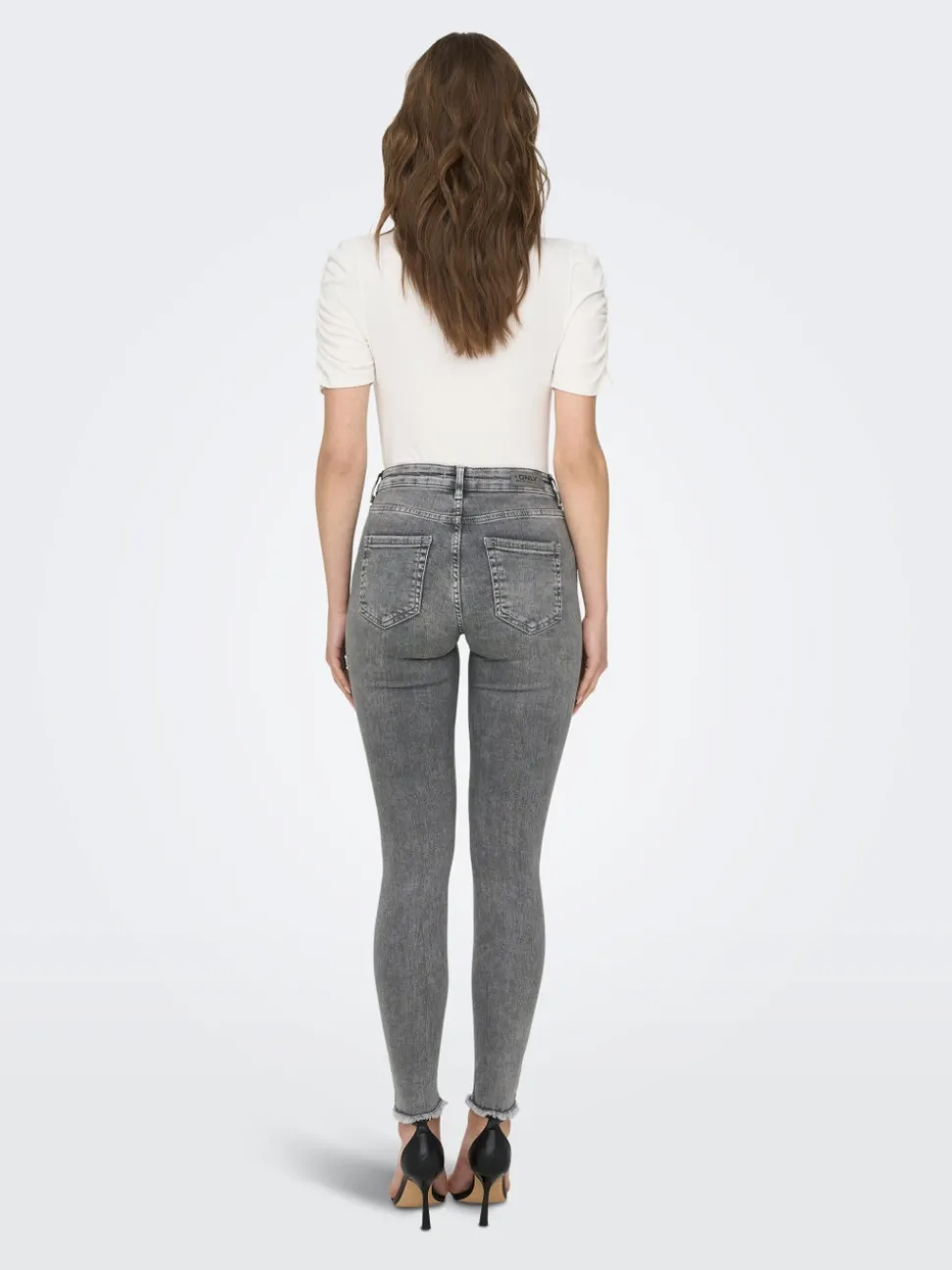 ONLBLUSH Medelhög midja Skinny Fit Ankellängd Jeans