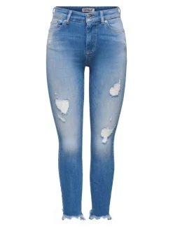 ONLBLUSH Medelhög midja Skinny Fit Ankellängd Jeans