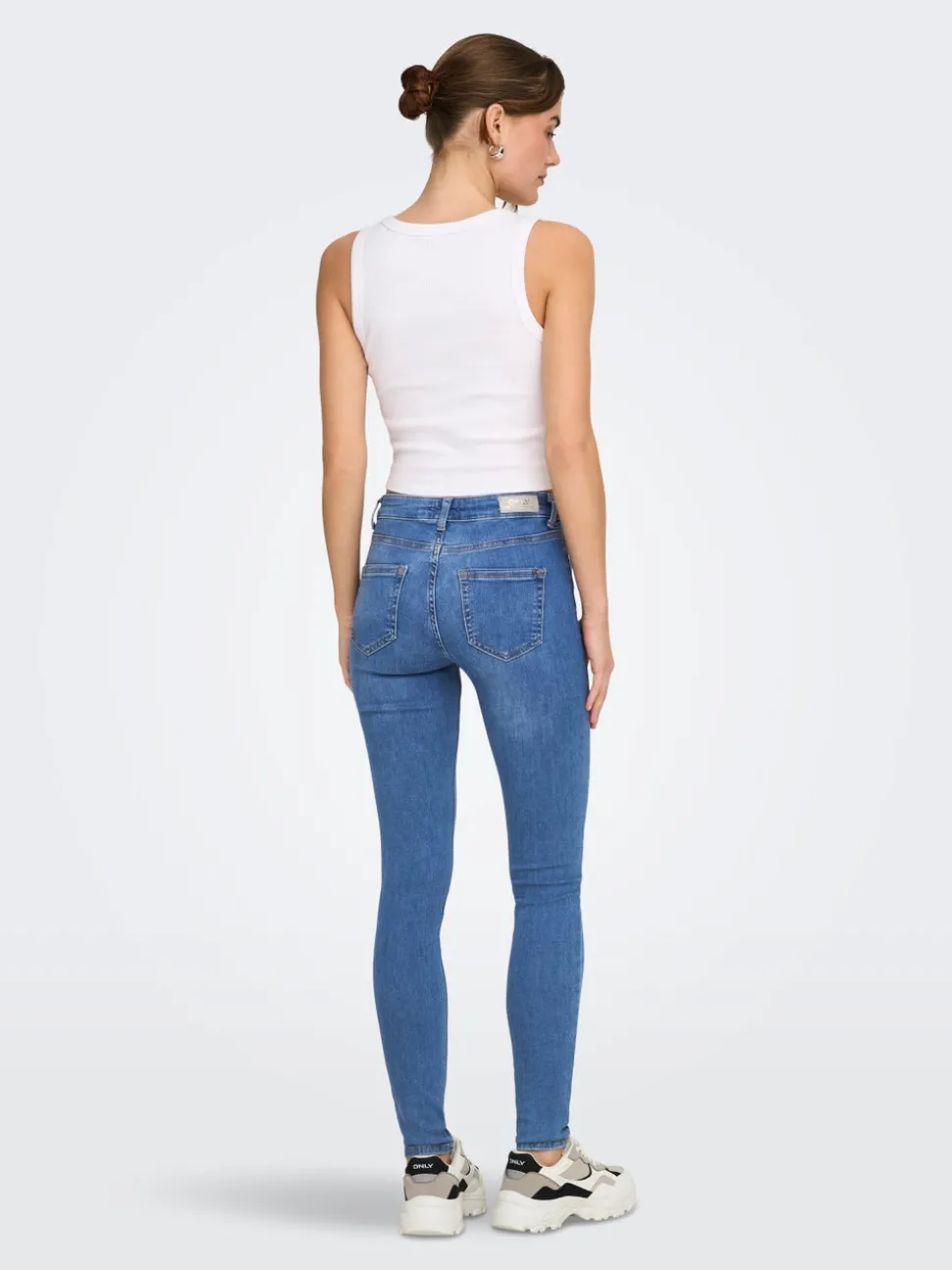 ONLBLUSH Medelhög midja Skinny Fit Jeans