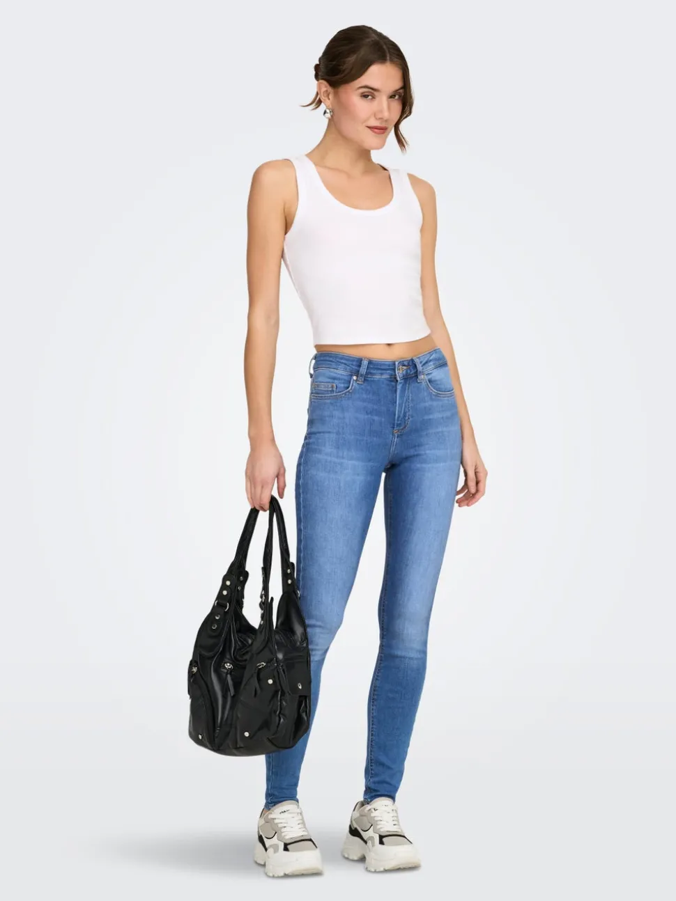 ONLBLUSH Medelhög midja Skinny Fit Jeans