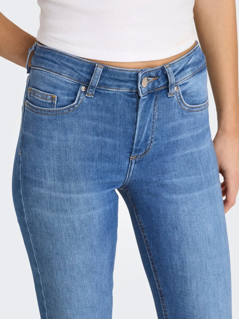 ONLBLUSH Medelhög midja Skinny Fit Jeans