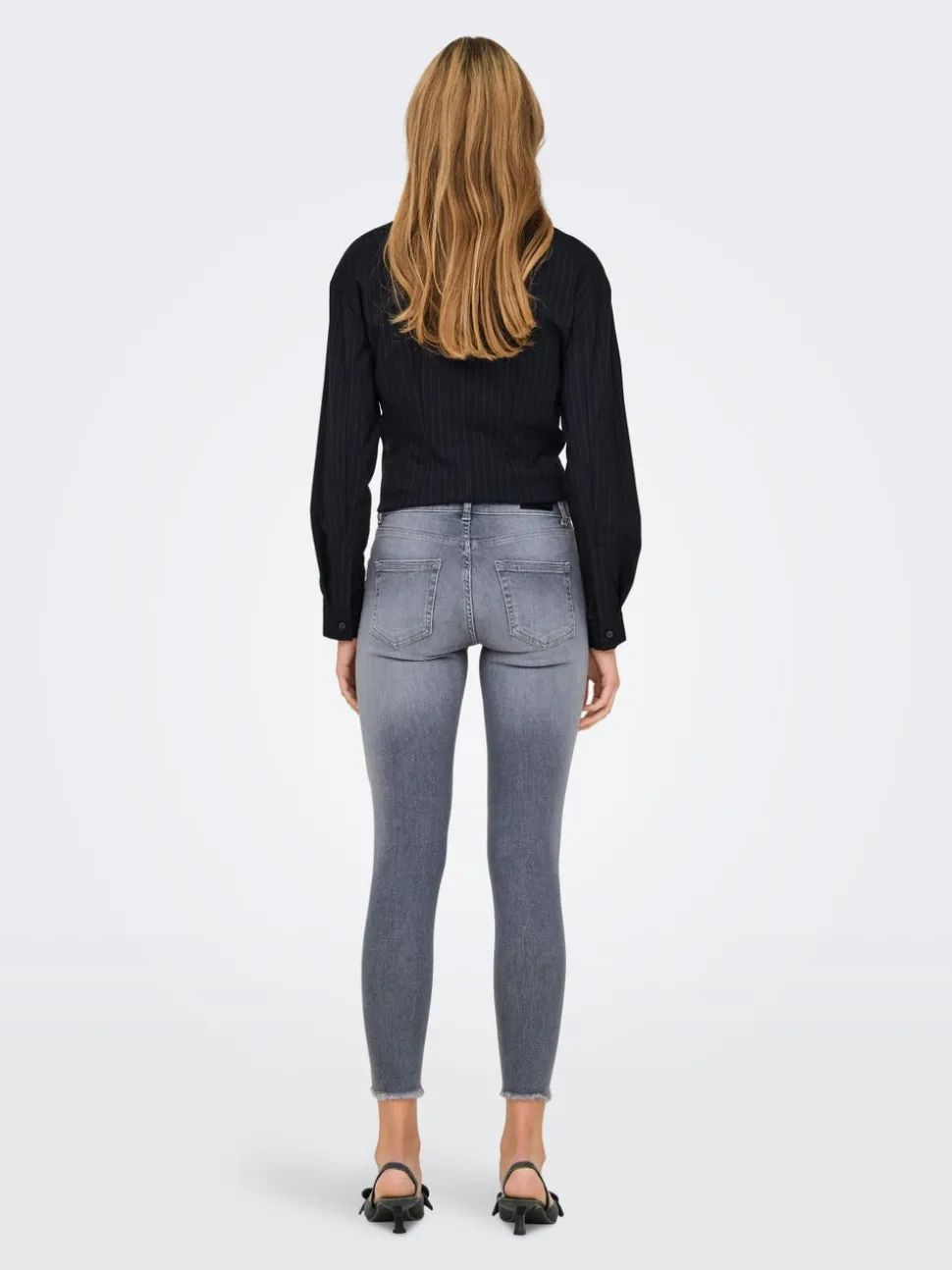 ONLBLUSH Medelhög midja Skinny Fit Ankellängd Jeans