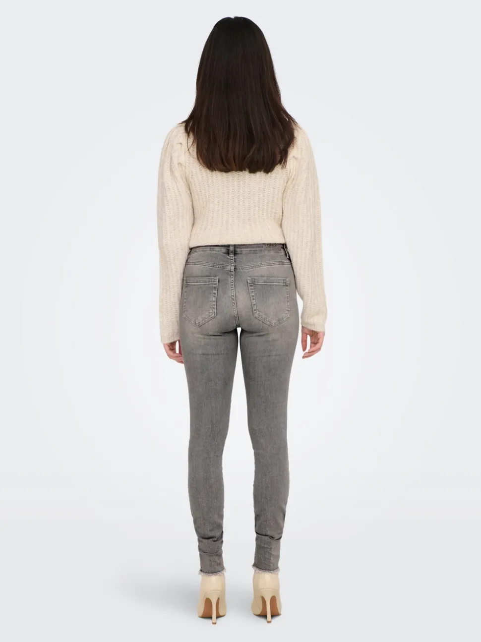 ONLBLUSH Medelhög midja Skinny Fit Ankellängd Jeans