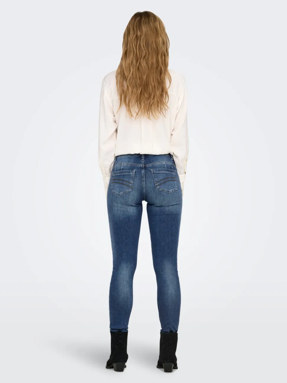 ONLBLUSH Medelhög midja Skinny Fit Jeans