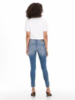 ONLBLUSH Medelhög midja Skinny Fit Ankellängd Jeans