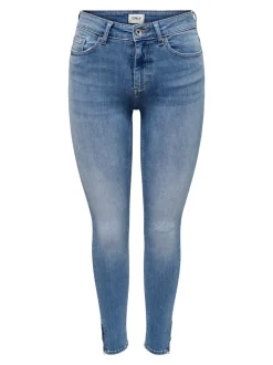 ONLBLUSH Medelhög midja Skinny Fit Ankellängd Jeans