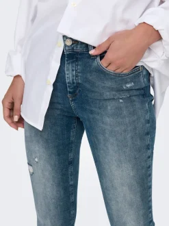 ONLBLUSH Medelhög midja Skinny Fit Ankellängd Jeans
