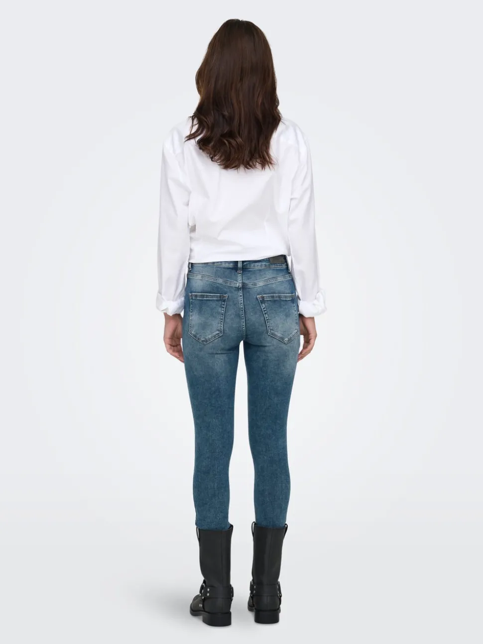 ONLBLUSH Medelhög midja Skinny Fit Ankellängd Jeans