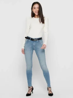 ONLBLUSH Medelhög midja Skinny Fit Ankellängd Jeans