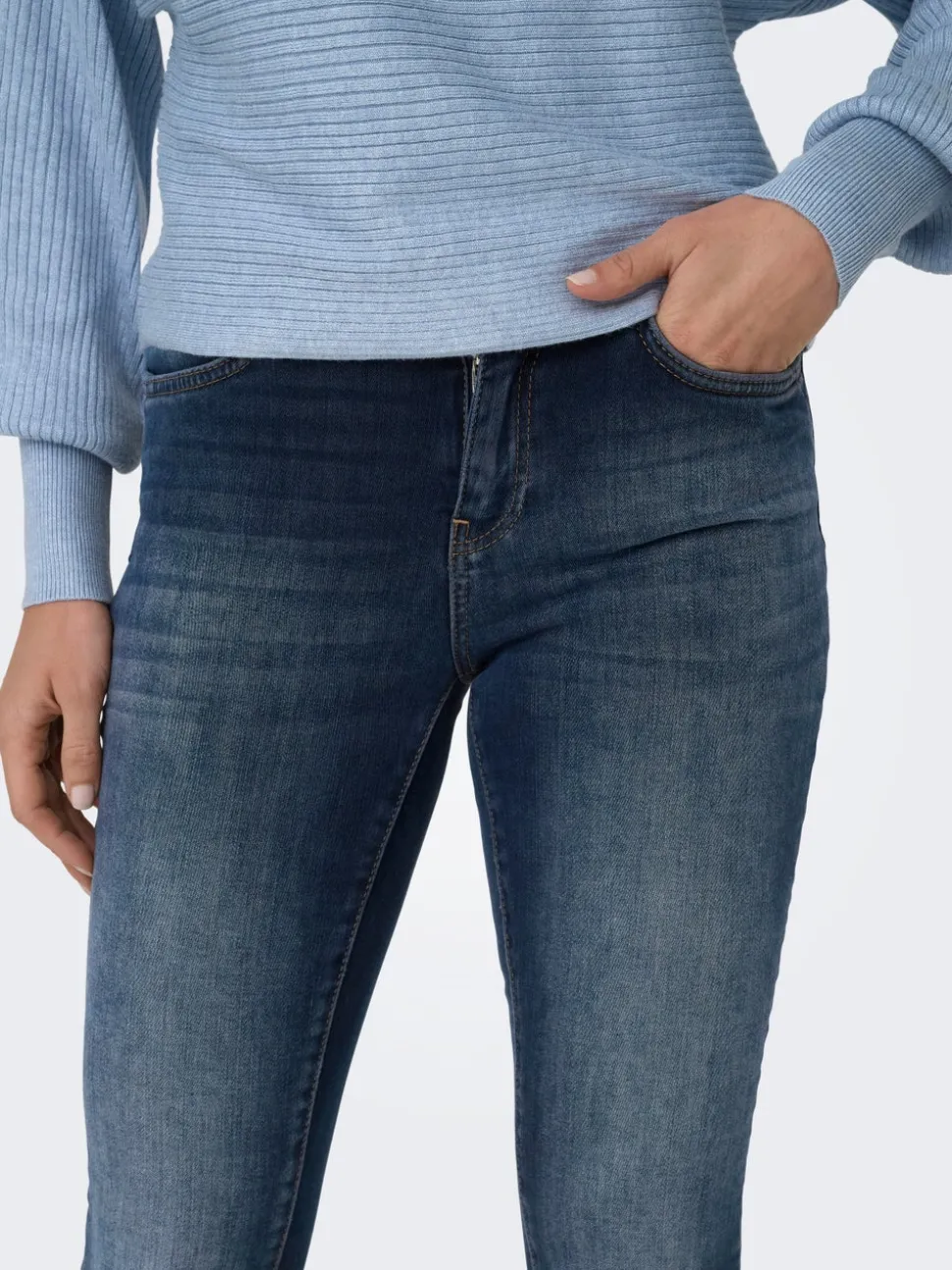 ONLBLUSH Medelhög midja Skinny Fit Jeans