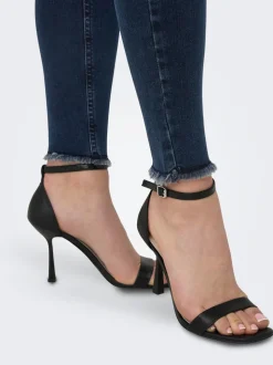 ONLBLUSH Medelhög midja Skinny Fit Ankellängd Jeans