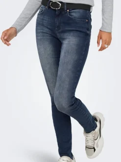 ONLBLUSH Medelhög midja Skinny Fit Ankellängd Jeans