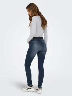 ONLBLUSH Medelhög midja Skinny Fit Ankellängd Jeans