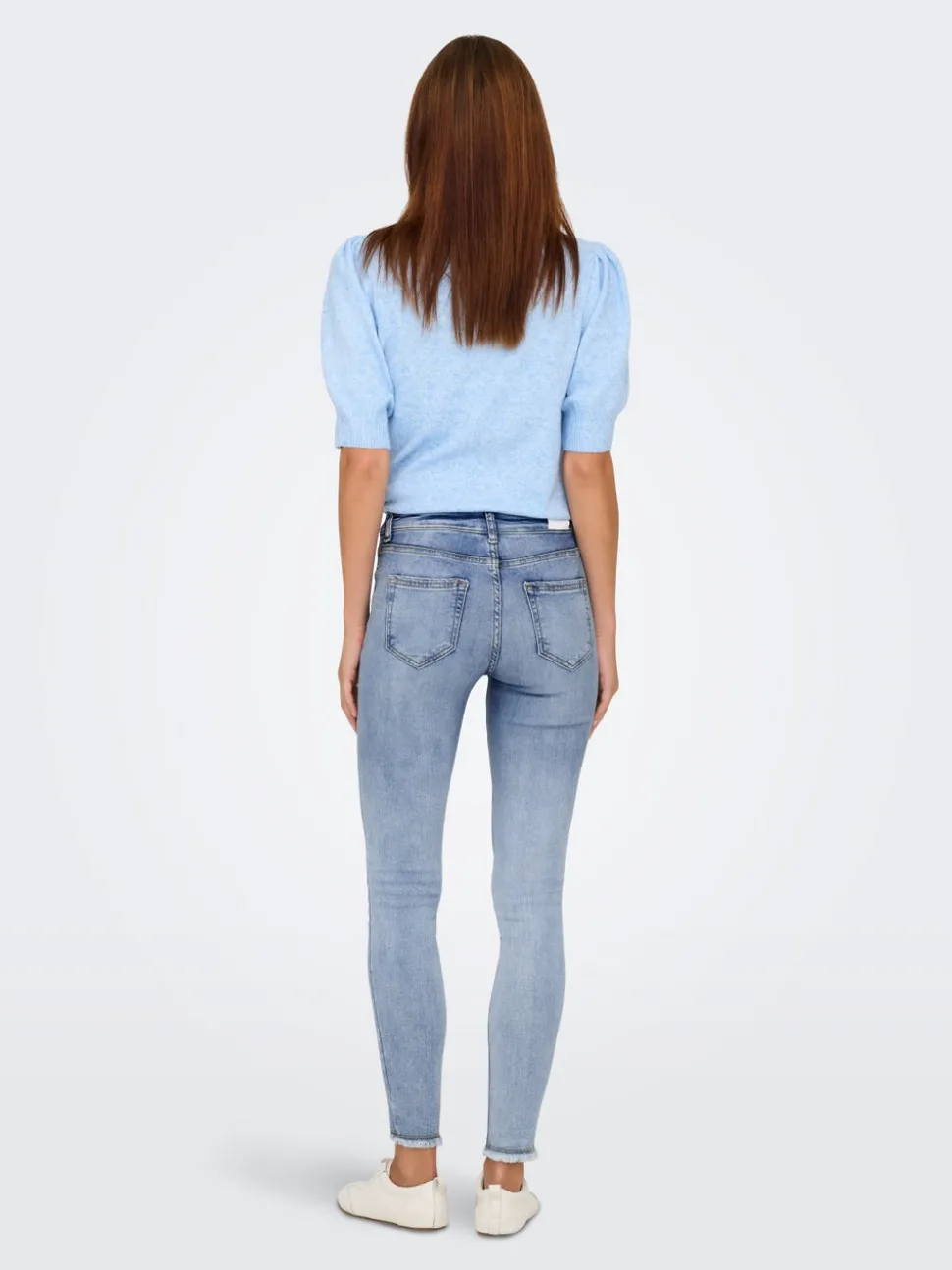 ONLBLUSH Medelhög midja Skinny Fit Ankellängd Jeans