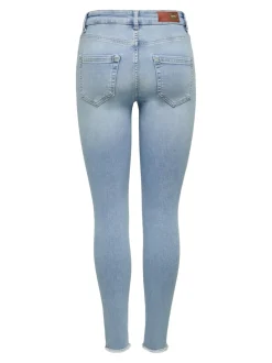 ONLBLUSH Medelhög midja Skinny Fit Ankellängd Jeans