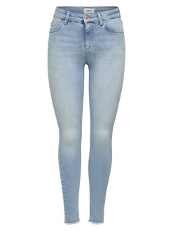 ONLBLUSH Medelhög midja Skinny Fit Ankellängd Jeans