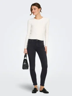 ONLBLUSH Medelhög midja Skinny Fit Ankellängd Jeans