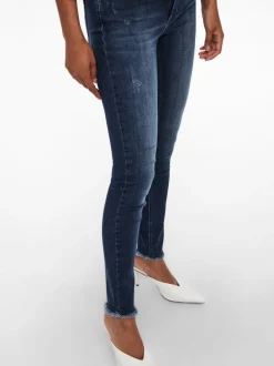 ONLBLUSH Medelhög midja Skinny Fit Ankellängd Jeans