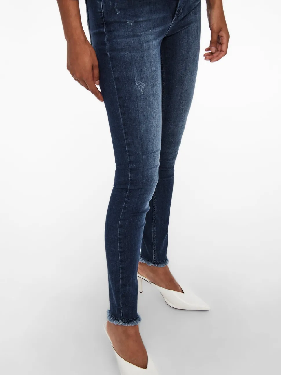 ONLBLUSH Medelhög midja Skinny Fit Ankellängd Jeans