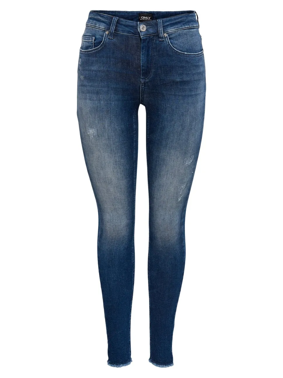 ONLBLUSH Medelhög midja Skinny Fit Ankellängd Jeans