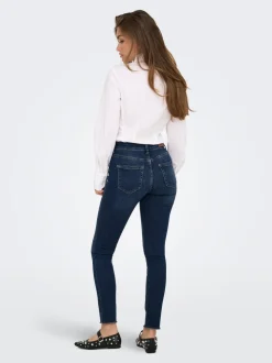 ONLBLUSH Medelhög midja Skinny Fit Ankellängd Jeans
